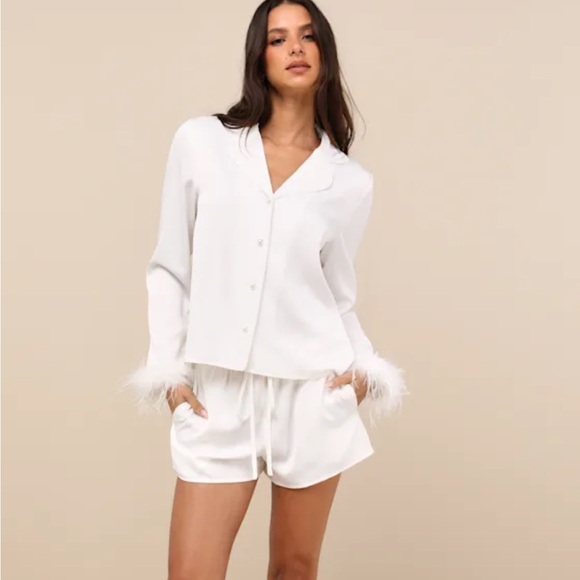 Lulus Other - Lulu’s Bridal Pajama Set